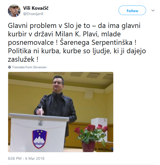 Screenshot-2018-3-8 Vili Kovačič on Twitter Glavni problem v Slo je to – da ima glavni kurbir v državi Milan K Plavi, mlade[...]